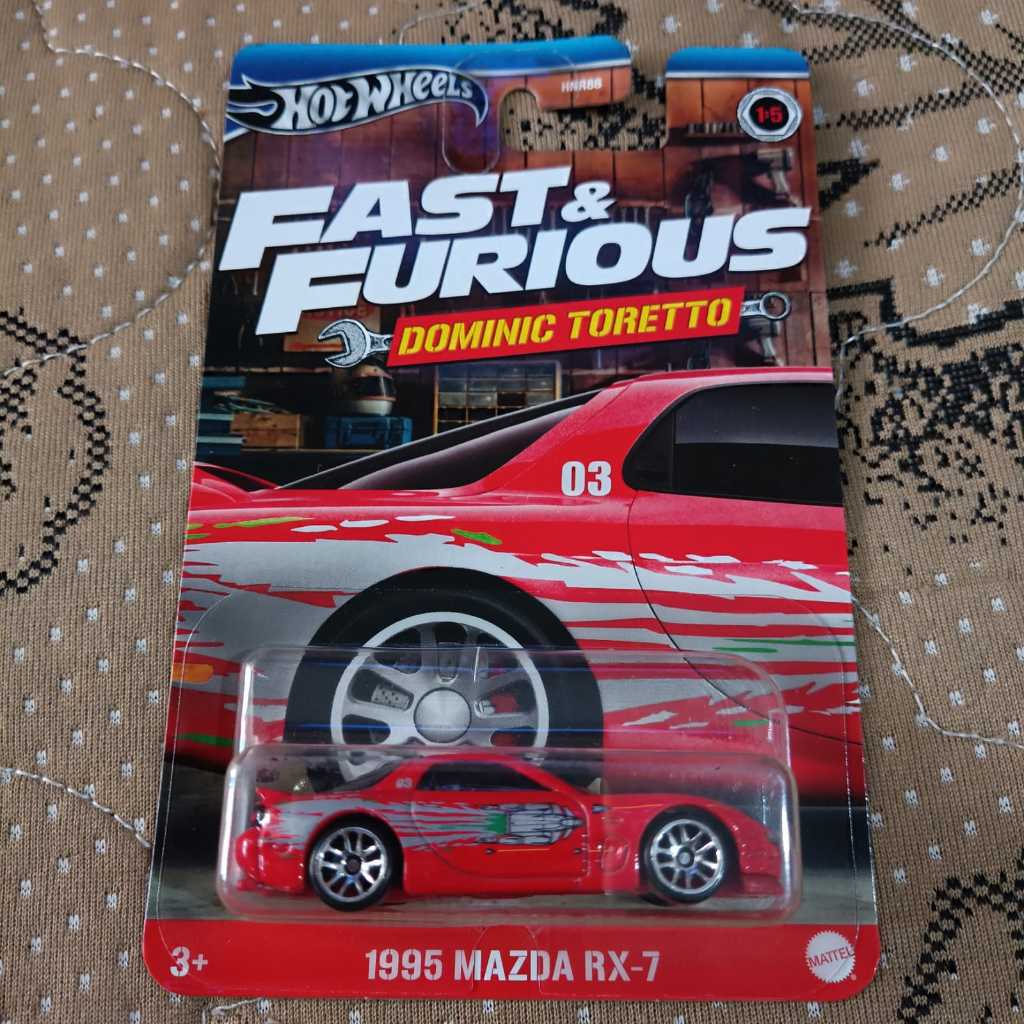 Jual Hot Wheels 1995 Mazda RX7 F&F Dominic Toretto | Shopee Indonesia