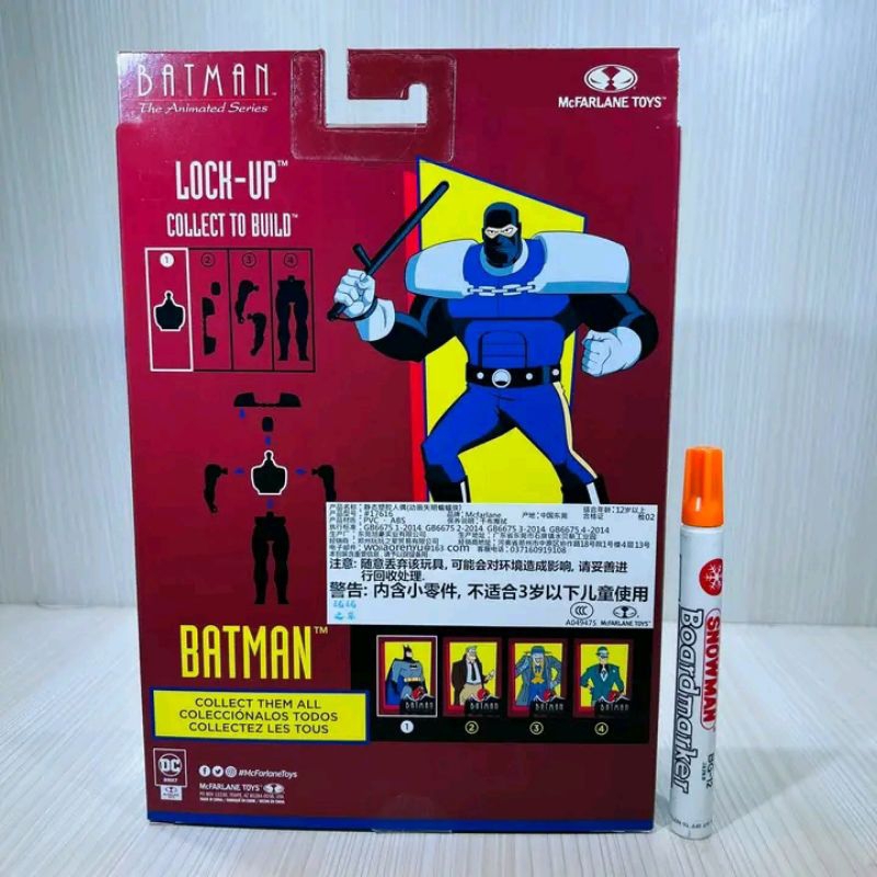 Jual mainan action figure batman animatedmcfarlane batmanDC Direct ...