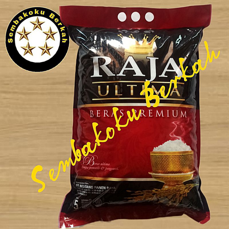 Jual Beras Raja Ultima 5 Kg (GRATIS ONGKIR INSTANT) | Shopee Indonesia