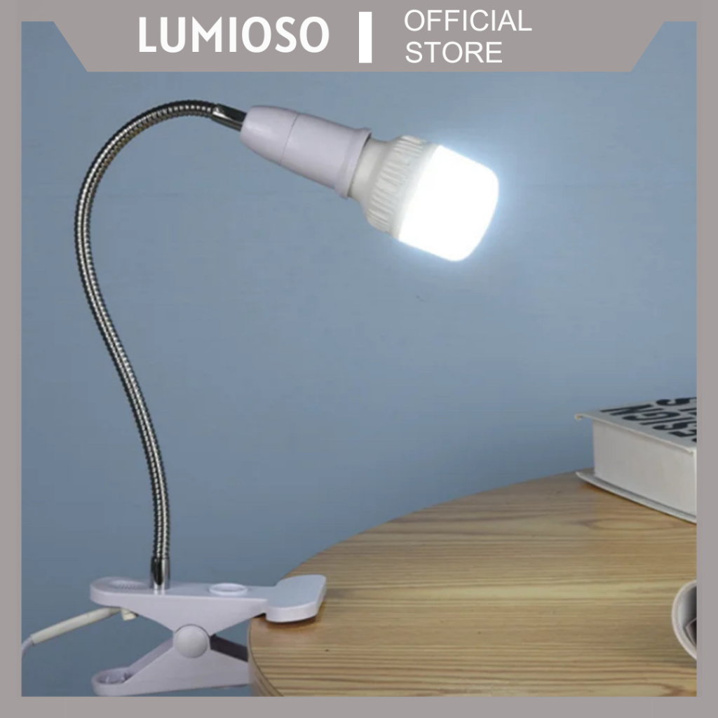 Jual Lampu Belajar Arsitek Meja Jepit Flexible Fitting Jepit Lampu Baca