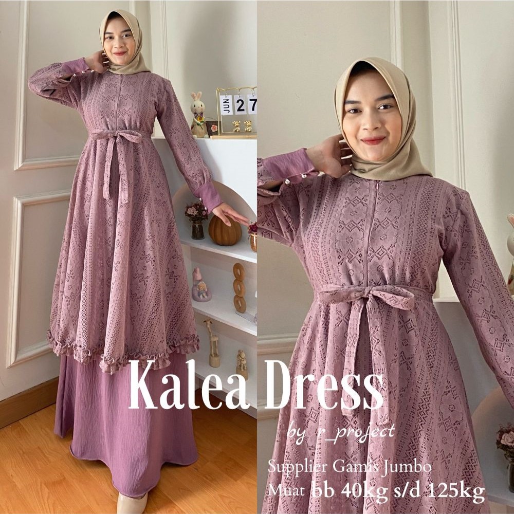 Jual LD 140 130 120 110 Dst GAMIS KONDANGAN GAMIS JUMBO KALEA BRUKAT Shopee Indonesia