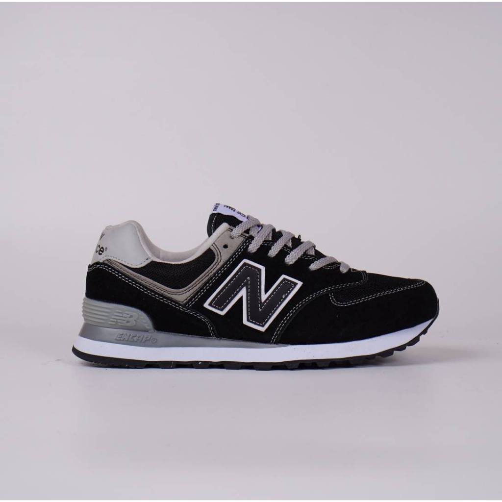 Jual New Balance 574EGK Black Grey Shopee Indonesia