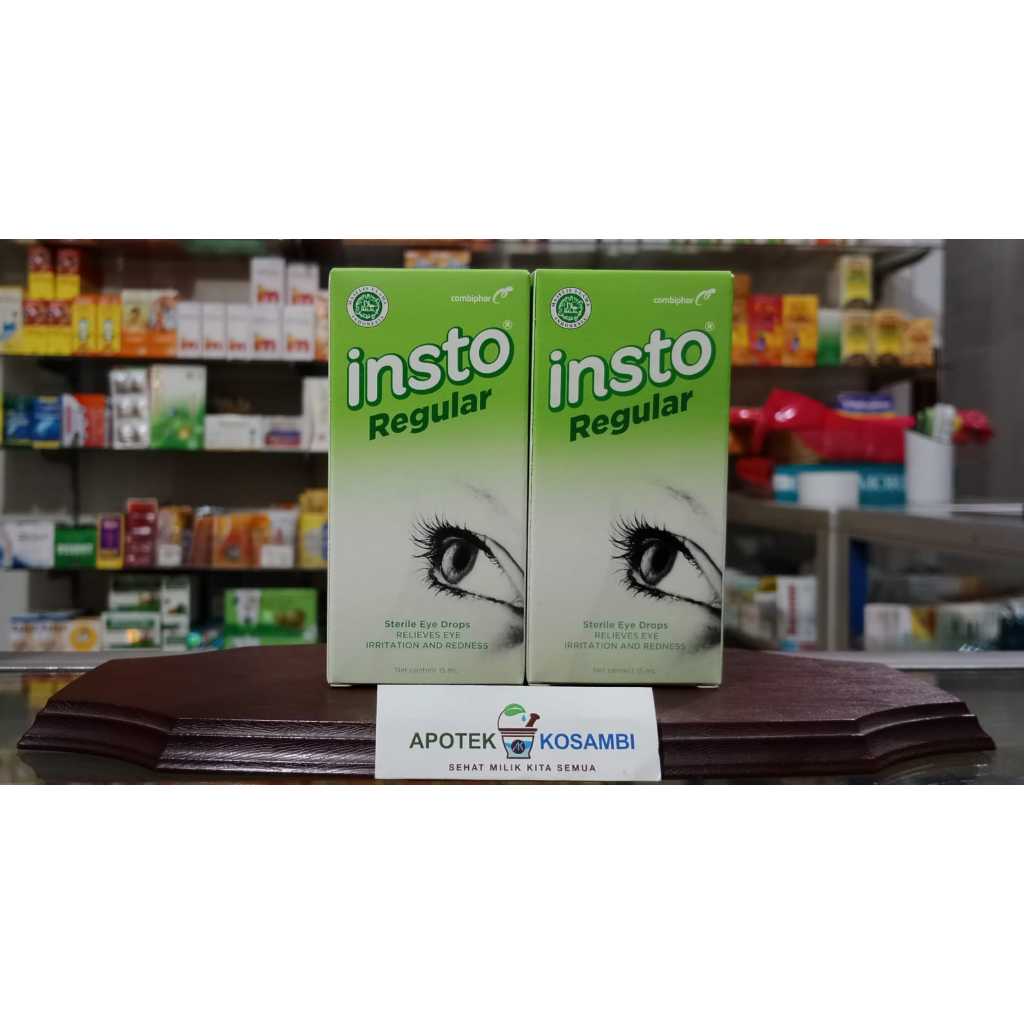 Jual 15 ML (HIJAU) INSTO REGULER EYE DROPS | Shopee Indonesia