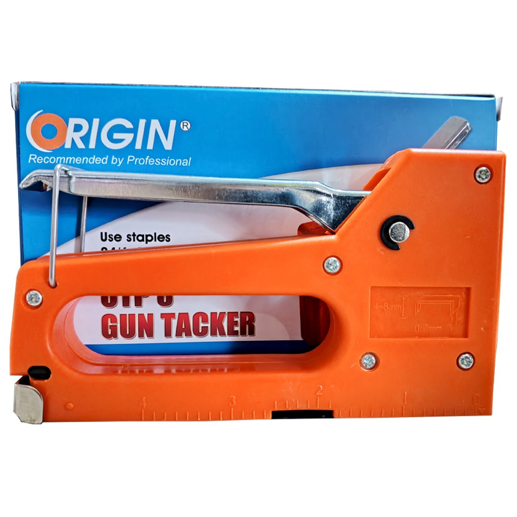 Jual ORIGIN Stapler OTP 8 PVC / Gun Tacker Origin OTP 8 Body PVC ...