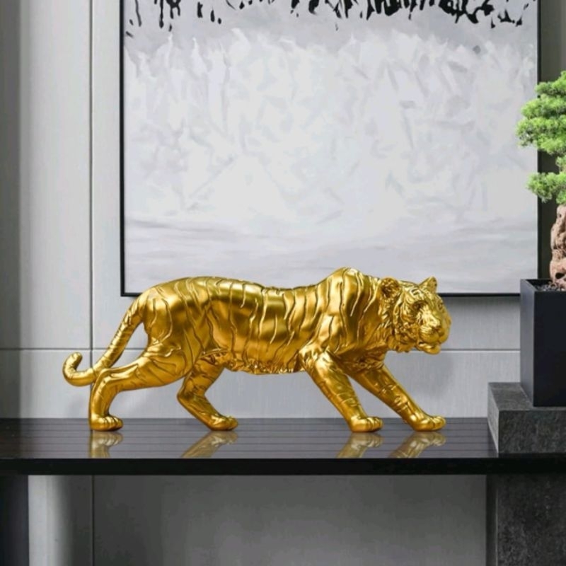 Jual Patung Harimau Macan Tutul Leopard American Koleksi Unik Mewah ...