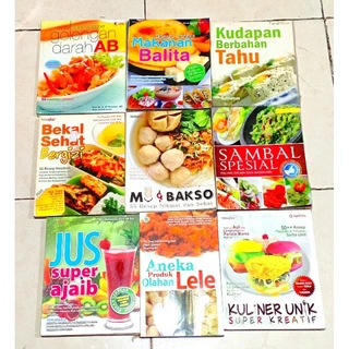 BUKU OBRAL SUPER MURAH - Buku MASAKAN / RESEP MASAKAN / MENU MASAKAN / RESEP MASAKAN NUSANTAR