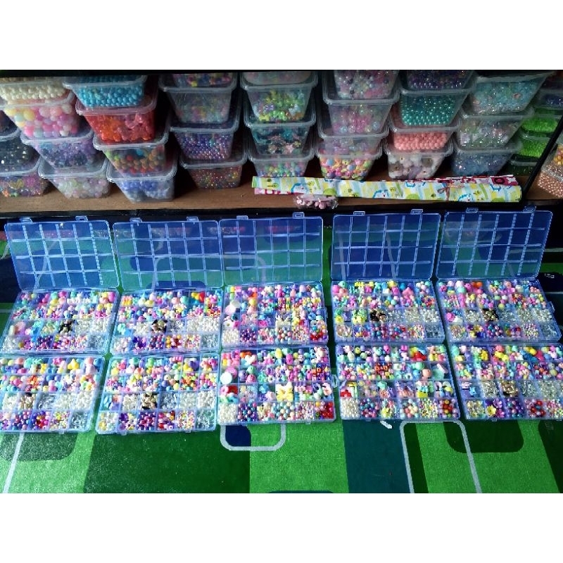 Jual YS. paket DIY meronce warna pastel | Shopee Indonesia