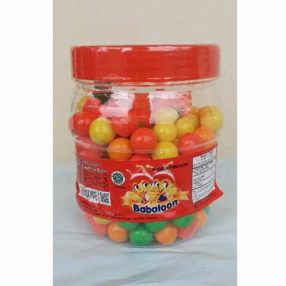 Jual PERMEN KARET BABALON TOPLES RASA BUAH ISI 190 BUTIR 437gr | Shopee ...