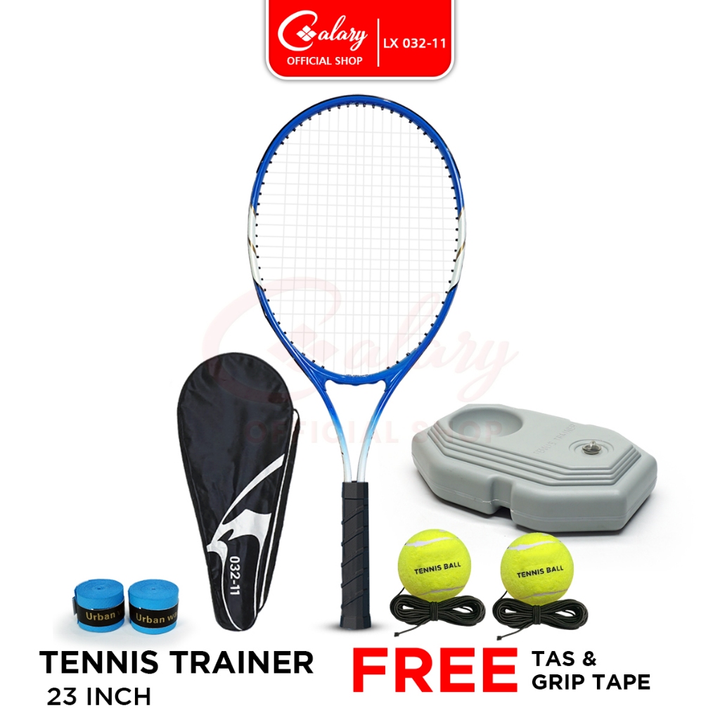 Jual CALARY Raket Tennis 23inch Bola Trainner Toll Exercise 032-11 ...