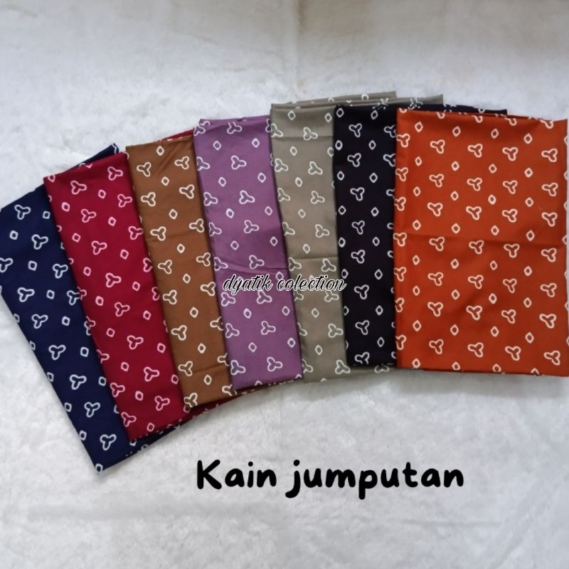 Jual Kain Jumputan Kain Batik Katun Kain Batik Meteran | Shopee Indonesia