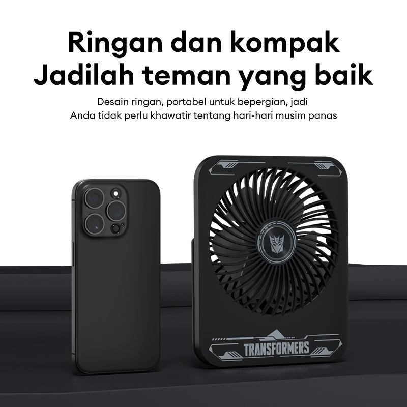 Jual Monster x Transformers TF-F01 Kipas Angin Portable Small Handheld ...