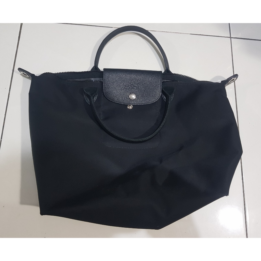 Jual Tas Wanita LongChamp Original Second WaterProof Nylon Bag Best Seller Edition Like New Shopee Indonesia