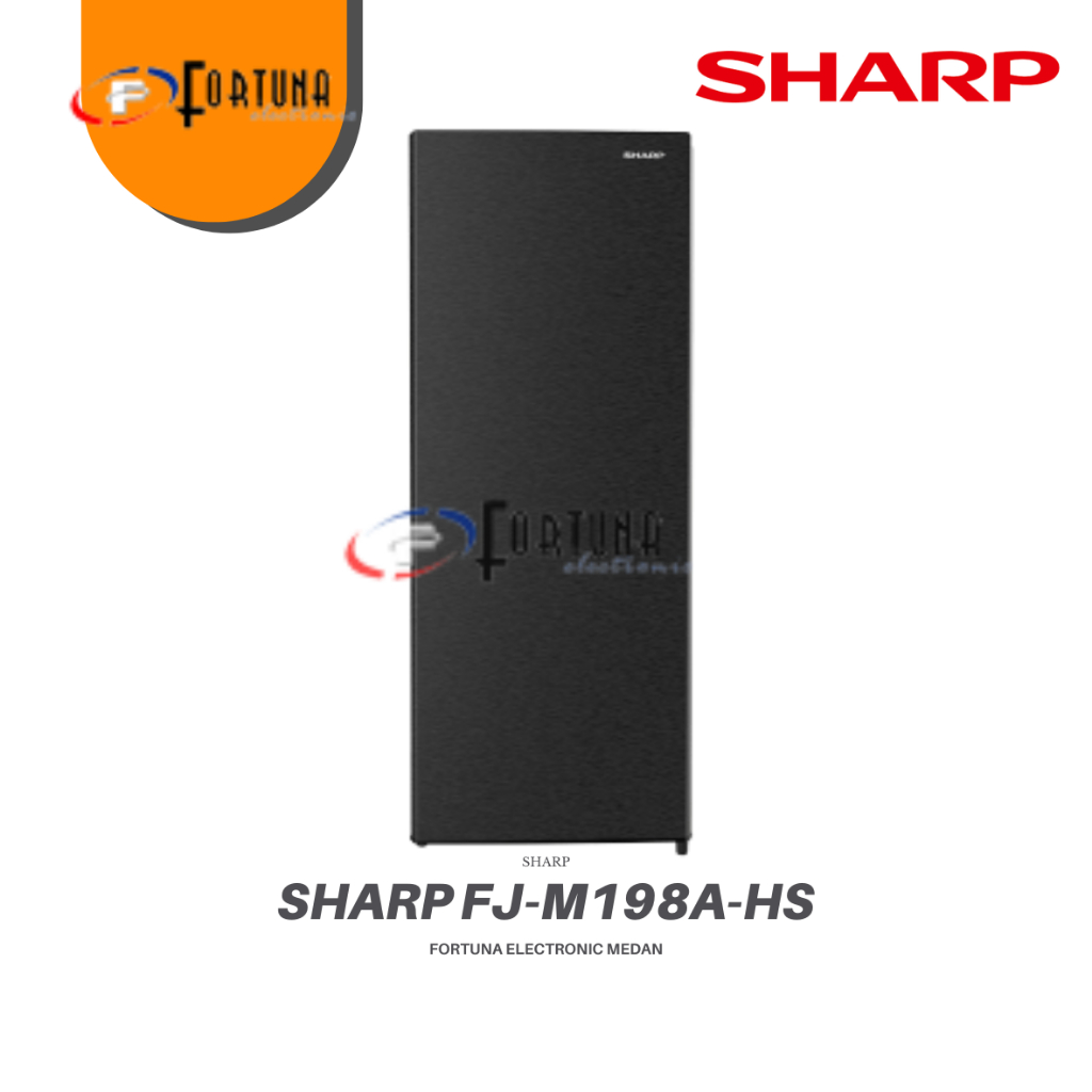 Jual SHARP STANDING FREEZER 8 RAK 185L FJ M198A HS / FJM198AHS MEDAN ...