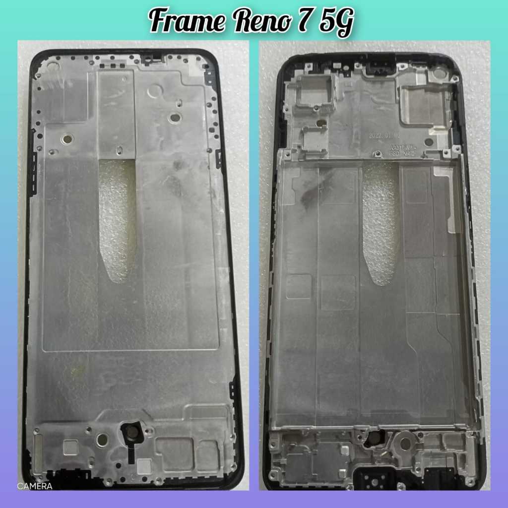 Jual Middle Frame Lcd Oppo Reno 7 5G Bazel Tulang Tatakan Lcd Oppo Reno ...