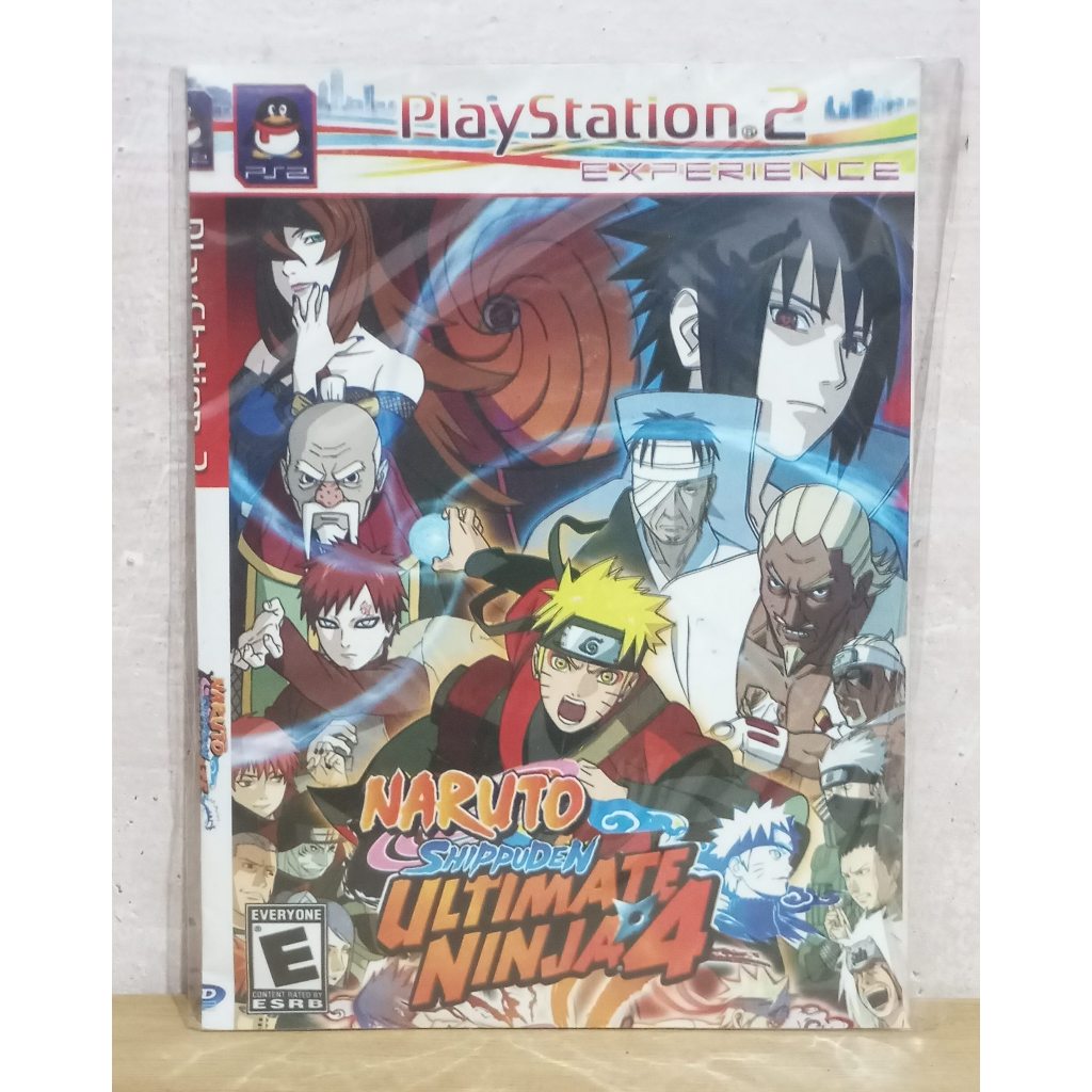 NARUTO SHIPPUDEN ULTIMATE NINJA 4 Sur Sony PlayStation 2 (PS2) - Bon état - Jeu D'Action/Aventure