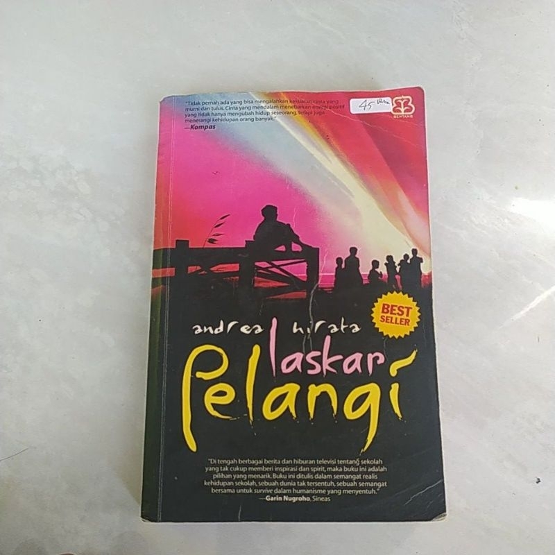 Jual Buku Novel Laskar Pelangi Andrea Hirata Buku Bekas Original Ori