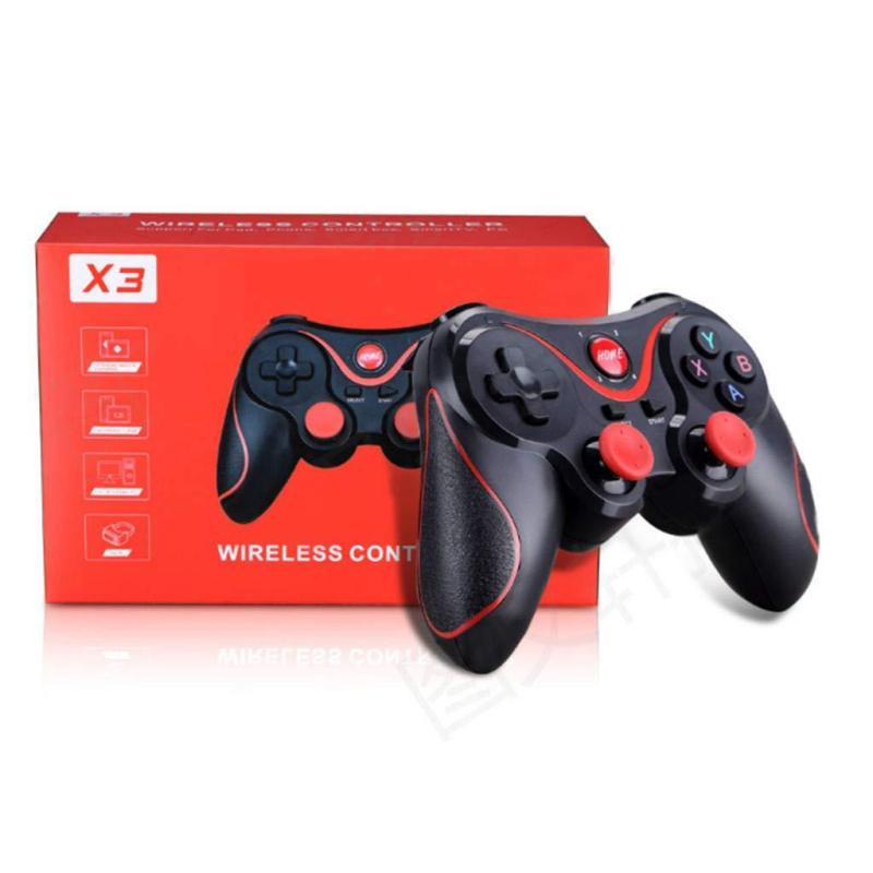 Jual X3 Gamepad Joystick Bluetooth Plus Holder HP - X3 Wireless ...