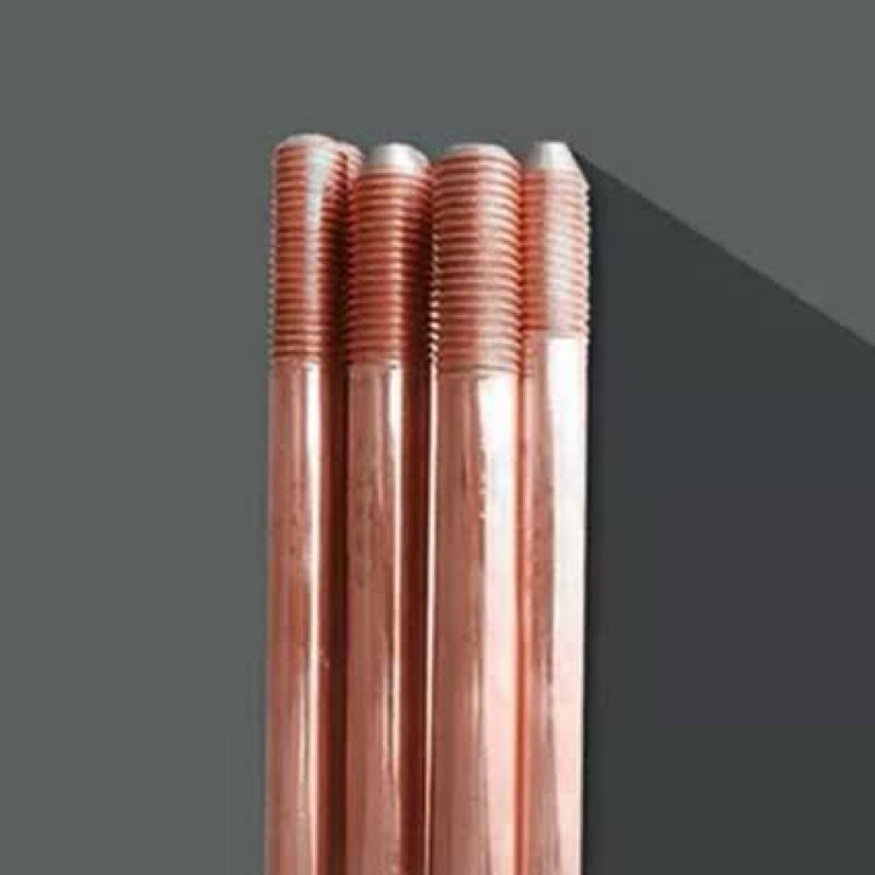 Jual Grounding Rod 5/8x2mtr Full Tembaga Derat Ulir kiri Kanan | Shopee ...