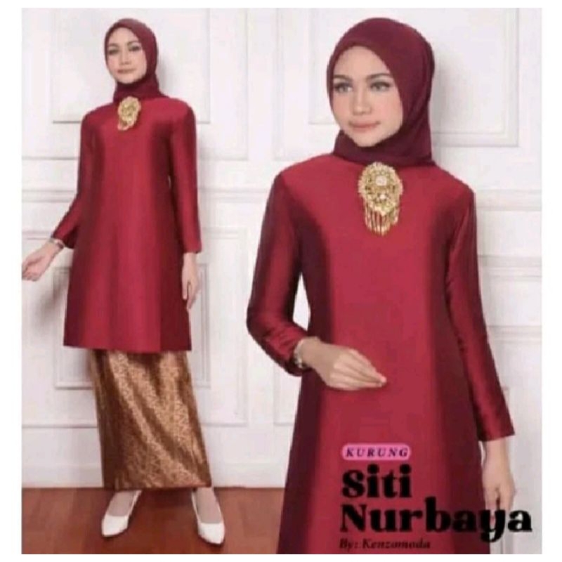 Jual Baju Kurung Malaysia / Baju Kebaya Melayu / Kebaya Polos / Kebaya ...