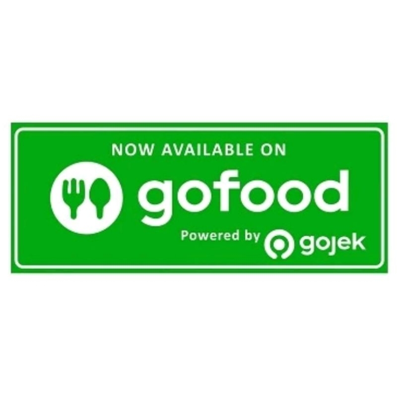 Jual STIKER VINYL ANTI AIR GOFOOD GRAB FOOD 25cmx10cm | Shopee Indonesia