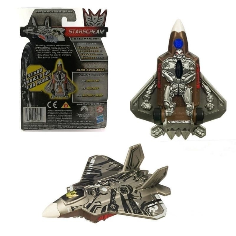 Jual 2010 Hasbro Transformers RPMS Combat Series Starscream (Decepticon ...