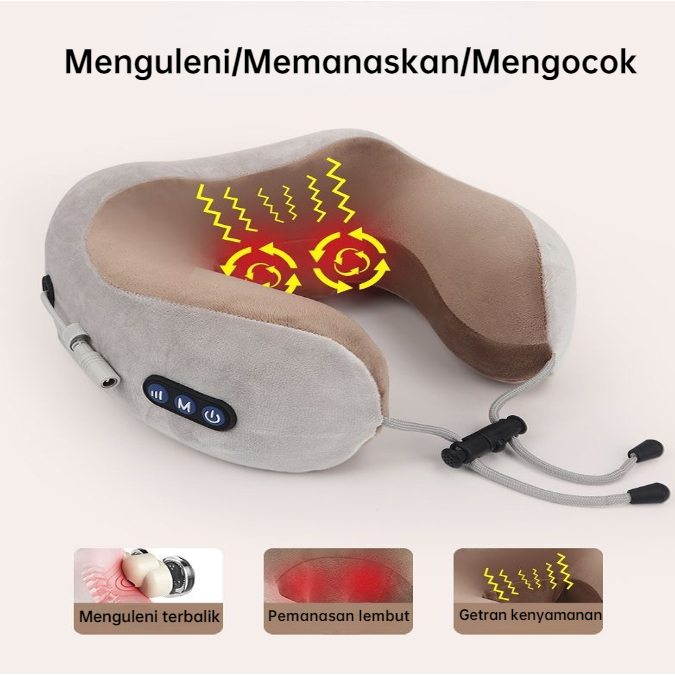 Jual Bantal Pijat Leher Kepala Elektrik Portable | Shopee Indonesia