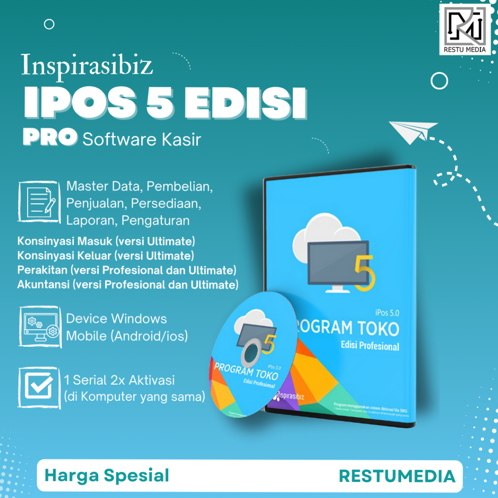 Jual Program Toko Ipos 5 Profesional ORIGINAL Free Konsultasi | Shopee ...