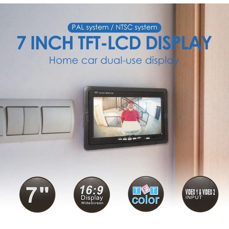 Jual Layar Monitor Serbaguna, CCTV, Rier View, Parabola, TV, Video ...