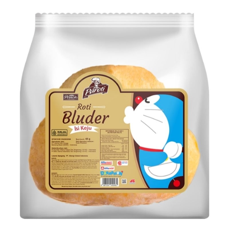 Jual Paroti Bluder Roti isi Keju atau Cokelat 65 g | Shopee Indonesia