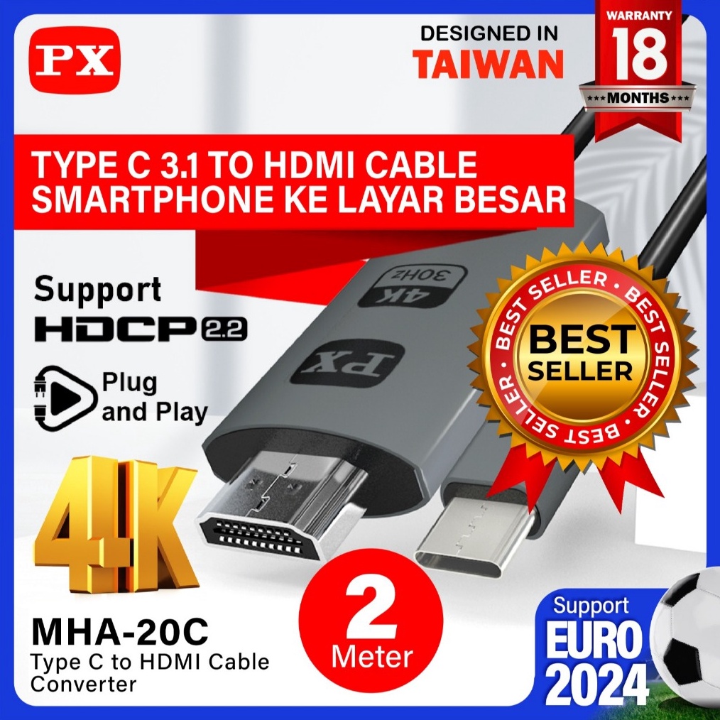 Jual Kabel Mhl Usb Type C To Hdmi Tv Converter K Px Mha C Meter M B Y Shopee Indonesia