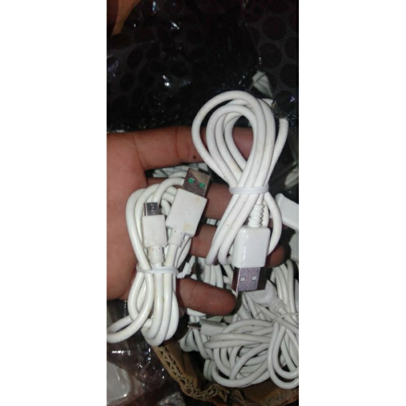 Jual Kabel Data USB Micro 2A Support fast charging minus kotor | Shopee ...