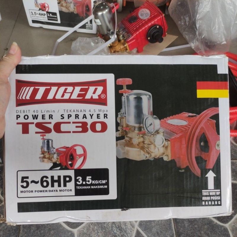 Jual mesin sprayer Tiger TSC 30 / sanchin Tiger ukuran 30 / mesin cuci ...