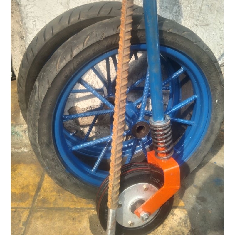 Jual BONUS KLEM FULL SET RODA GEROBAK BEHEL RING 14 KOMPLIT TINGGAL ...
