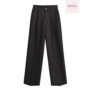 TUKUKLAMBIY Petite Size - Loose Pants Celana Kulot Polyester - Trousers Kantor Formal / Casual