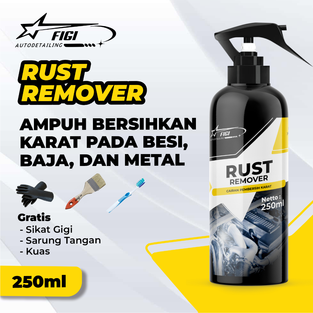 Jual Rust Remover Cairan Pengiiang Karat Besi Baja Stainless Pembersih Karat Shopee Indonesia