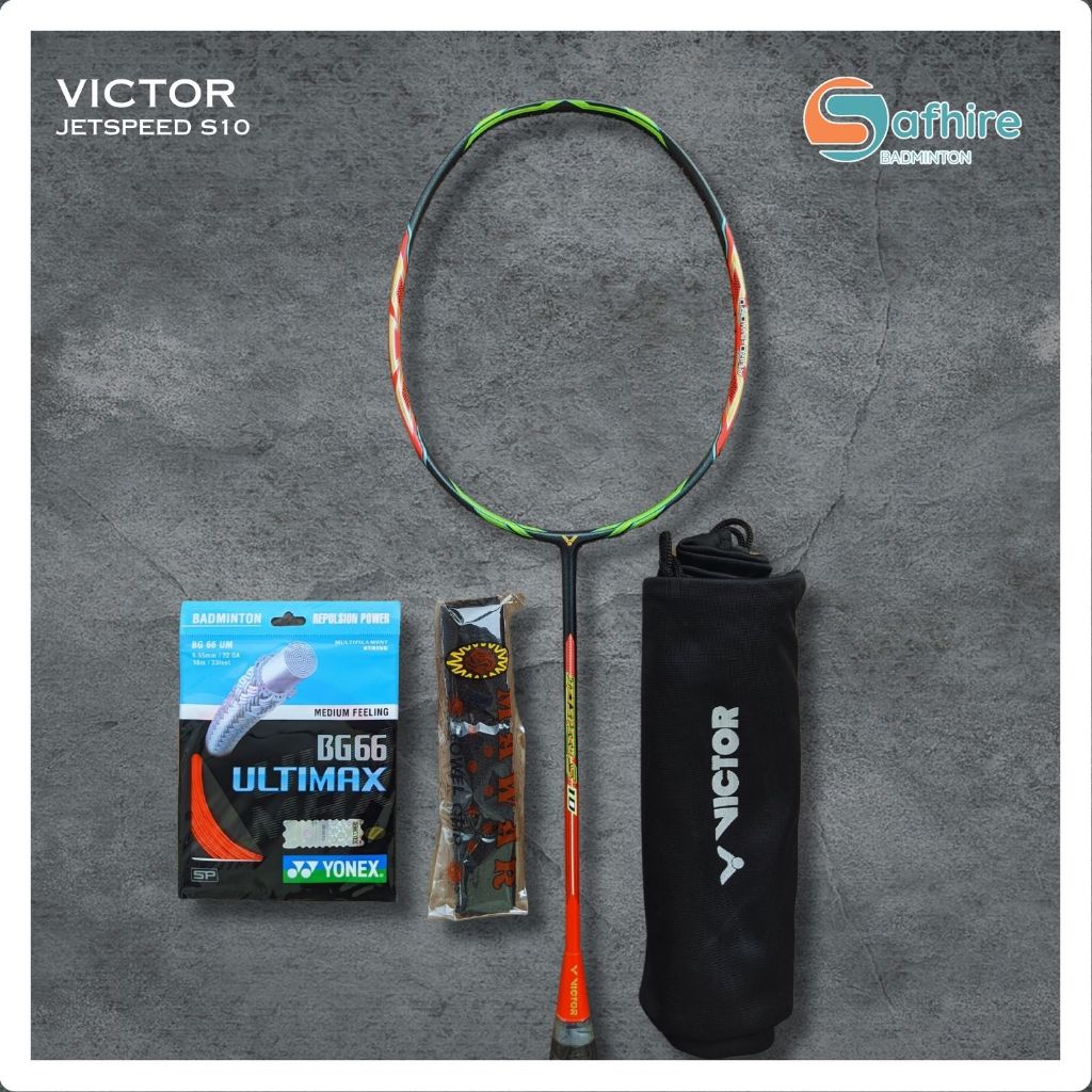Jual Raket Badminton Legendaris Victor Jetspeed S10 | Shopee Indonesia