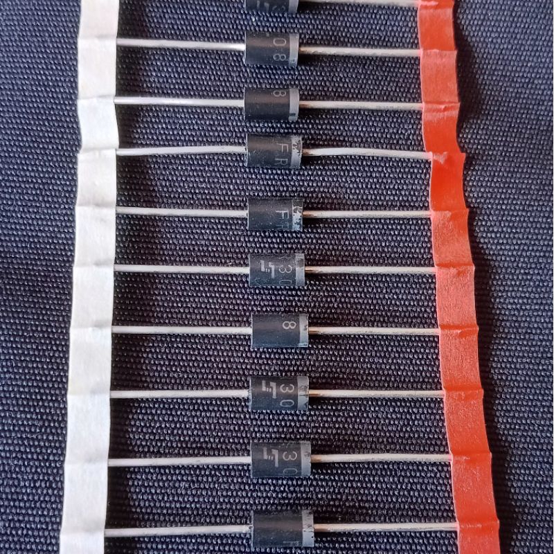 Jual 10pcs Dioda FR 308 Dioda Fast Recovery FR 308 Sunmate ...
