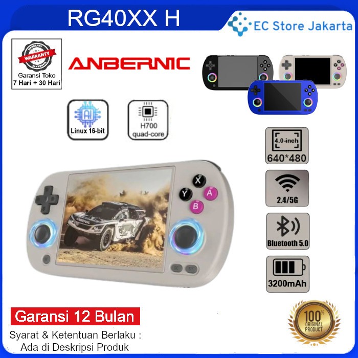Boîte De Protection RG40XX H - Étui Rigide Console De Jeu Portable