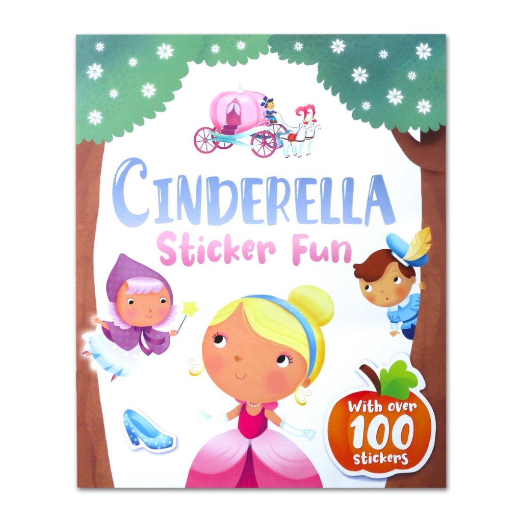 Jual Cinderella Sticker Fun With Over 100 Stickers [Igloo Books ...