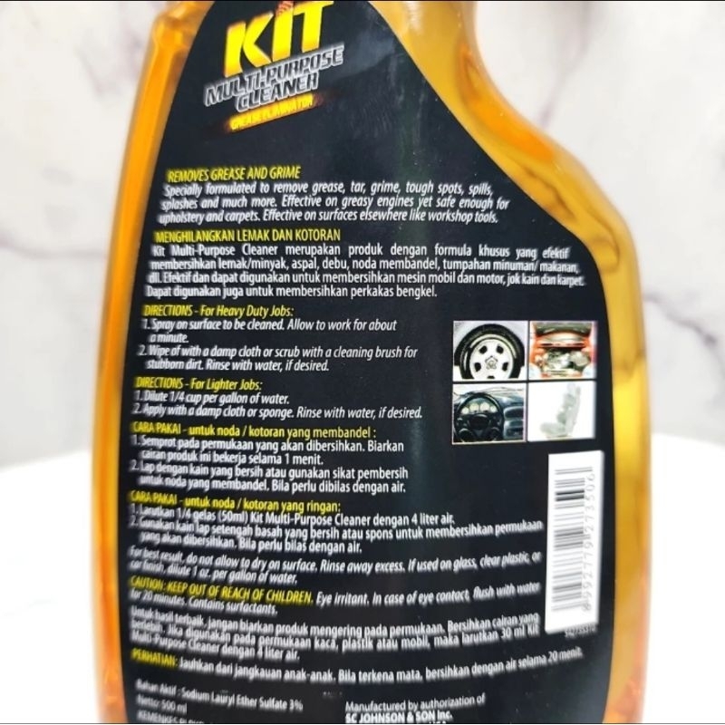 Jual KIT Multi Purpose/ MultiPurpose Cleaner 500mL (Pembersih Serba ...