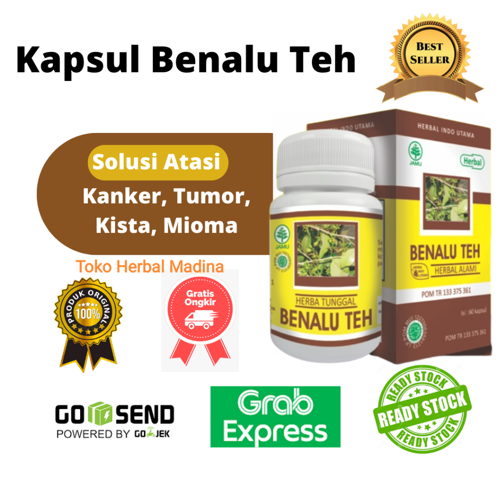 Jual Kapsul Benalu Teh Original Obat Herbal Kanker Tumor Kista Mioma