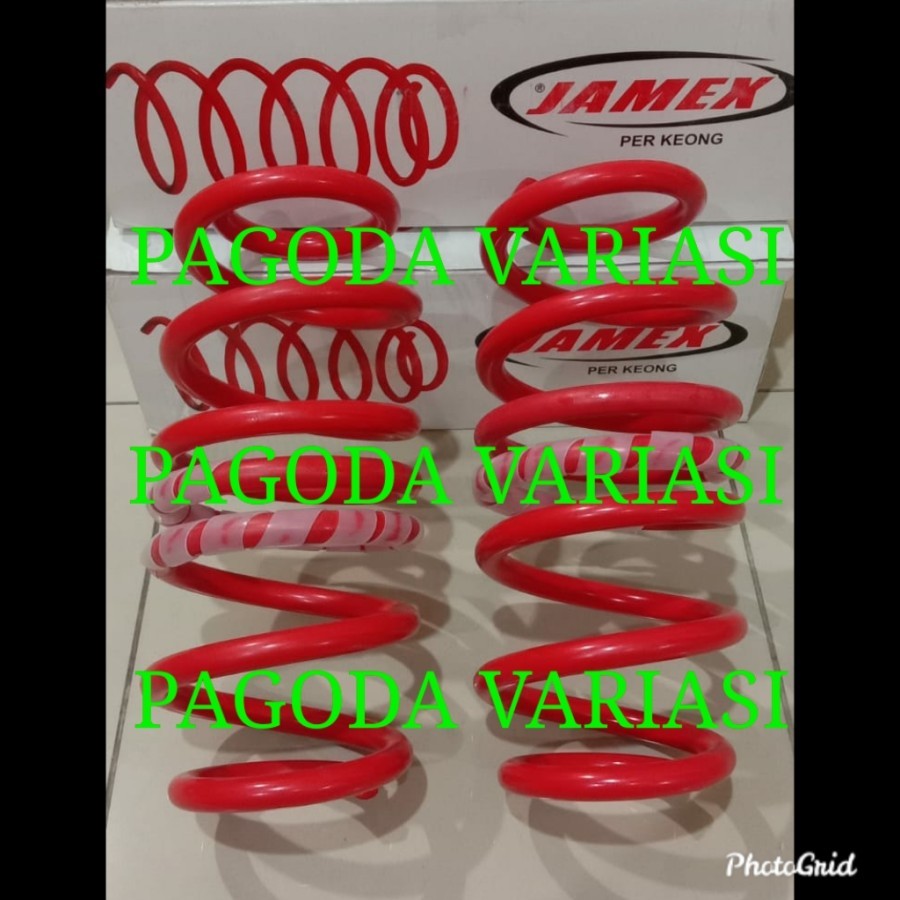Jual PER KEONG COIL SPRING JAMEX PROGRESIF TINGGI PREMIUM TOYOTA ...