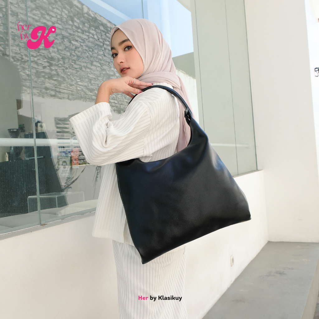 Jual KLASIKUY Livia Tas Tote Bag Shoulder Bag Wanita Muat Laptop