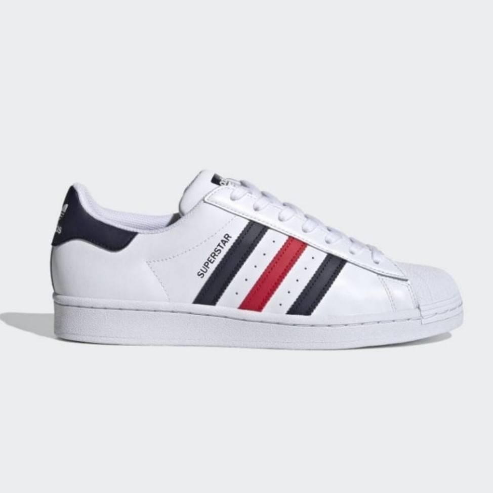 Adidas Superstar Adidas White Red Trainers Superstar Suede Adidas