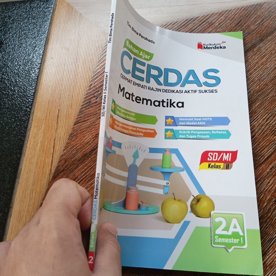 Jual Buku Bahan Ajar Cerdas Matematika 2A Kelas II SD | Shopee Indonesia