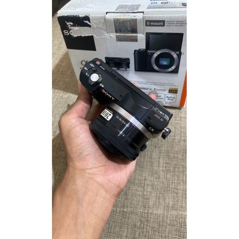 Jual Sony A5000 Kit Hitam Fullset Box Mulus | Shopee Indonesia