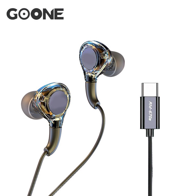 Jual KODE C37L GOONE RM67 Wired Type C Gaming Super Bass USB C Stereo ...