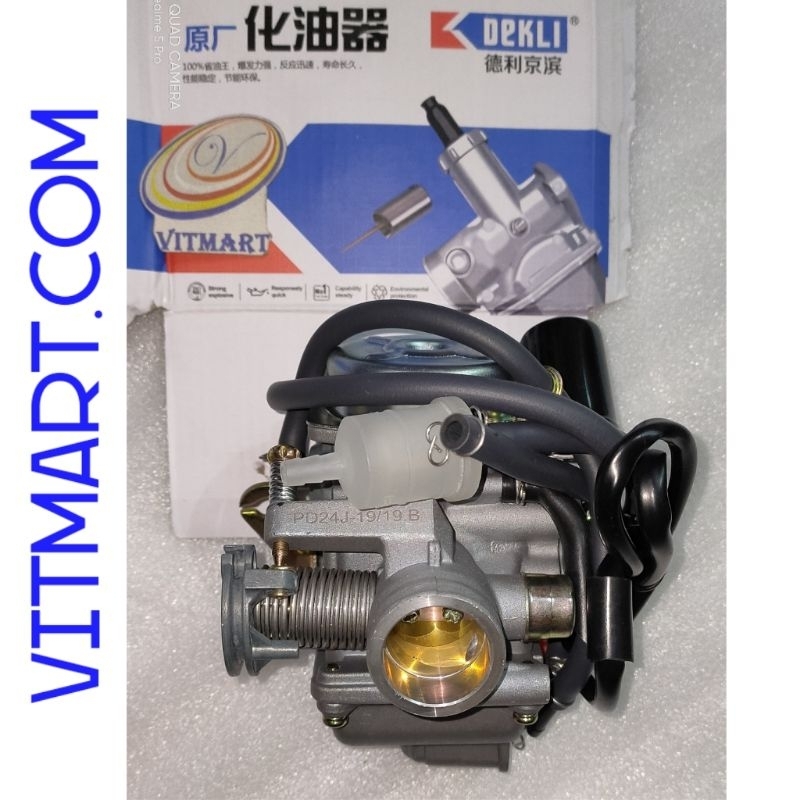 Jual Karburator DEKLI GY6 untuk Kymco Trend & Metica 125 cc PD24J ...