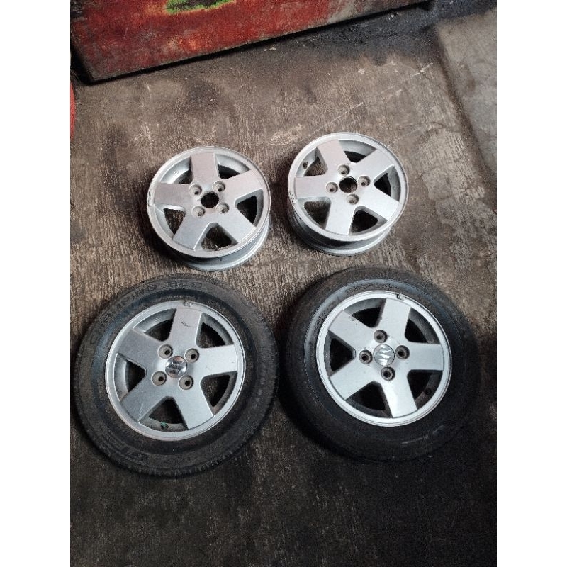 Jual Velg velk OEM suzuki karimun wagon R ring 13 excel | Shopee Indonesia