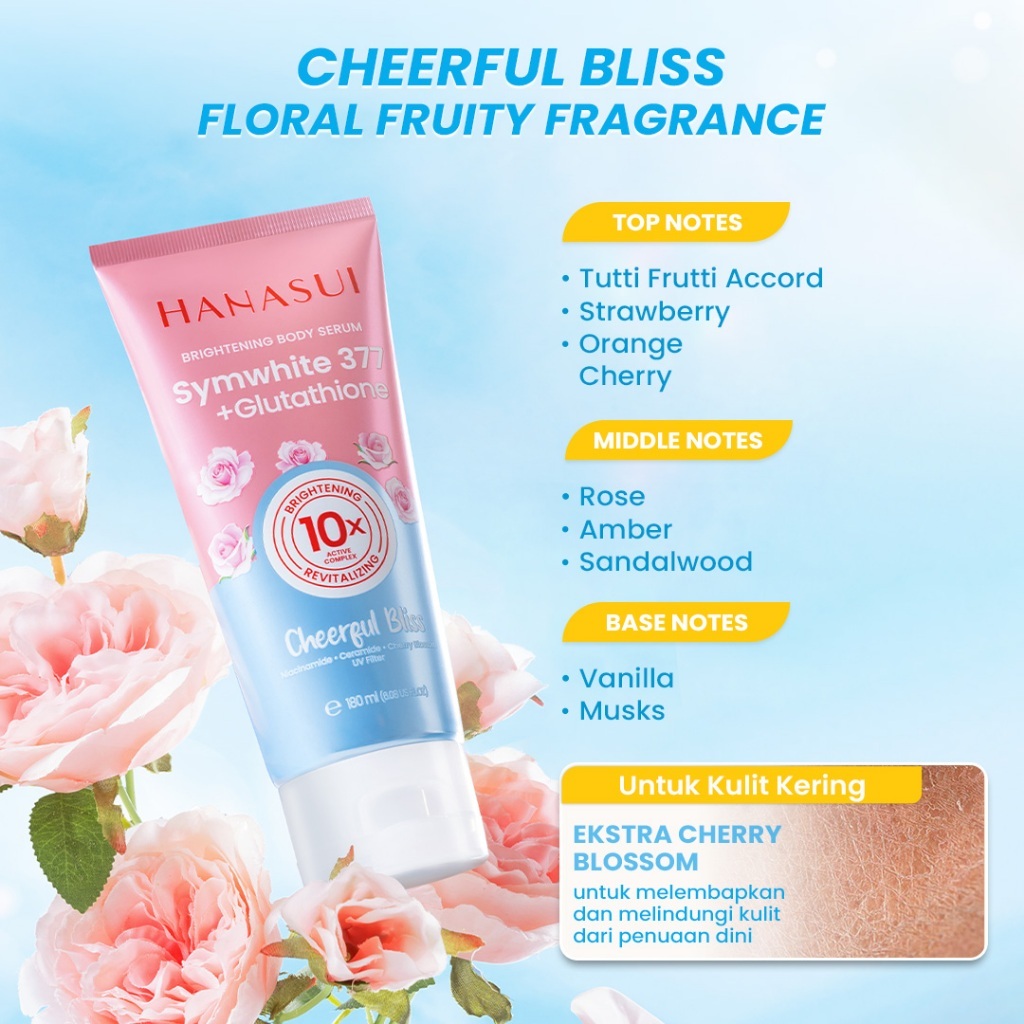 Jual NEW! Hanasui Brightening Body Serum - Body Serum Dengan Kandungan ...